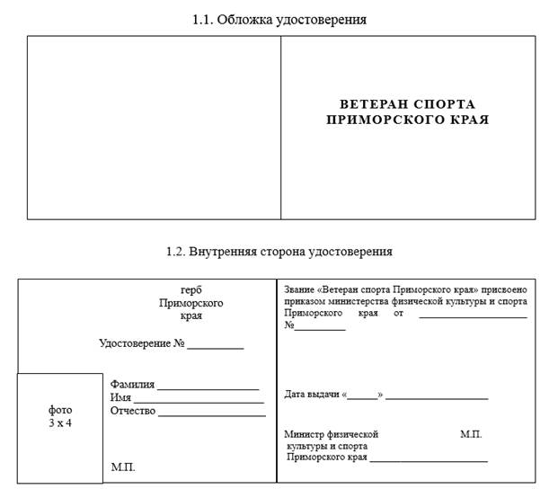 Постановление Правительства Приморского края от 27.01.2026 N 52-пп "О Порядке присвоения звания «Ветеран спорта Приморского края»". Рис. 1